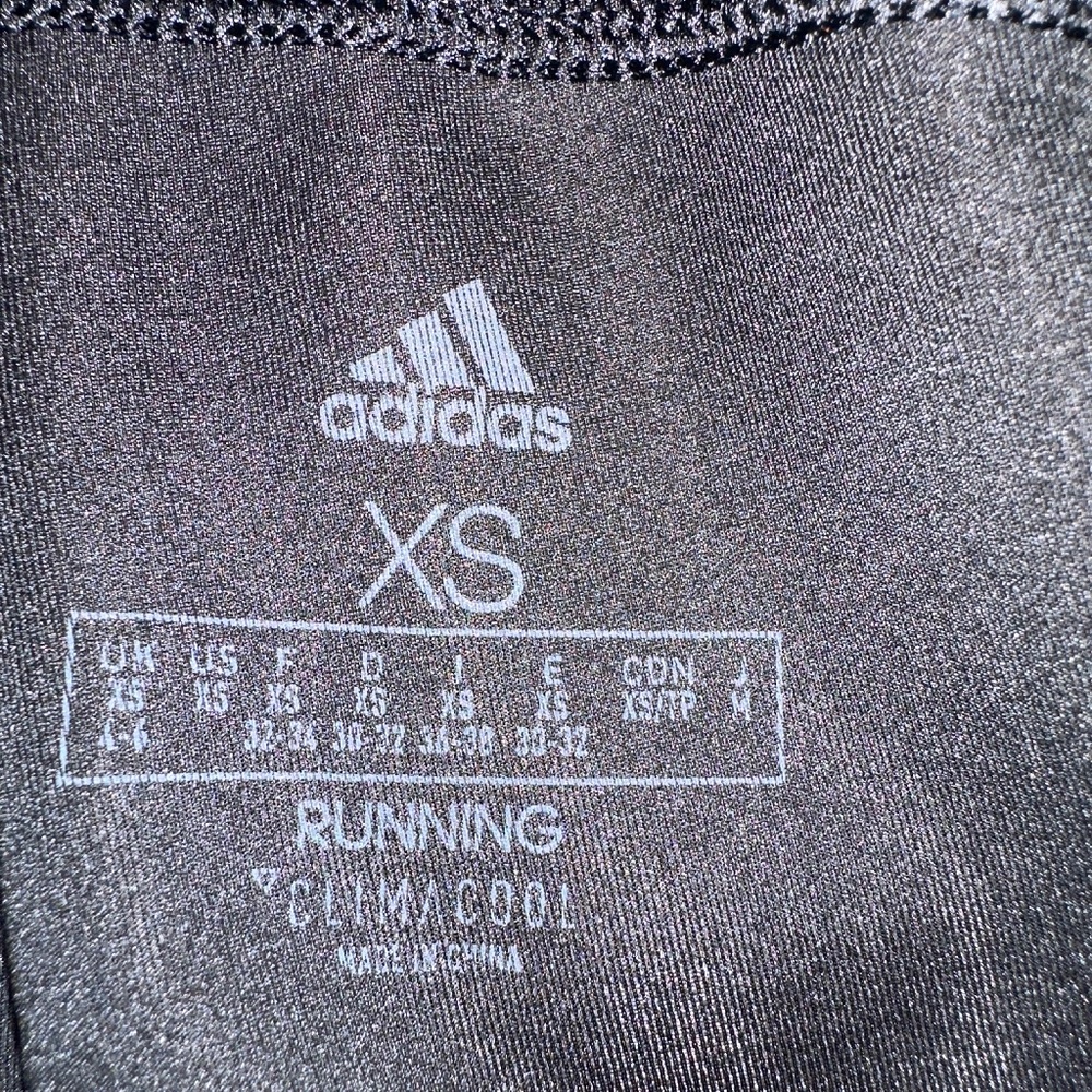 Adidas ClimaCool Black Running Leggings - XS - Picture 3 of 3